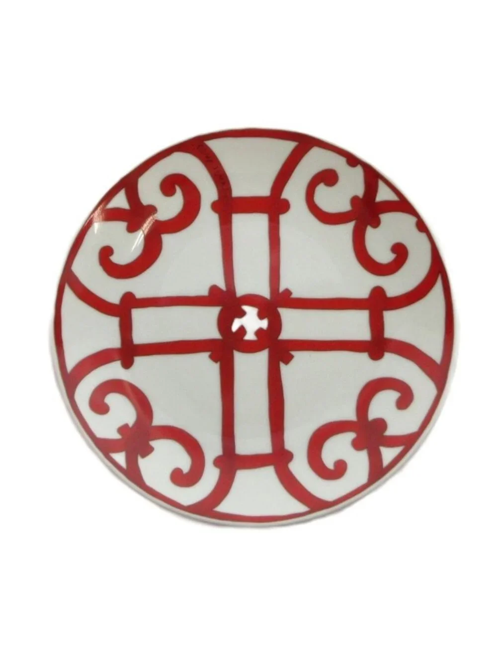 Hermes Guadalquivir Bread Plate No5 Tableware Dish Logo White